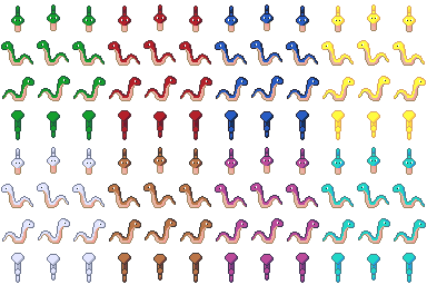 Snake Sprite Sheet